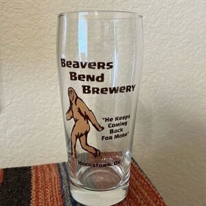 Beavers Bend Beer Glass